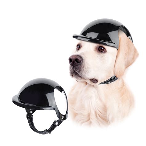 Namasn Dog Helmet For Small To Large Dog Dog Motorcycle Helmet With Ear Holes And Adjustable