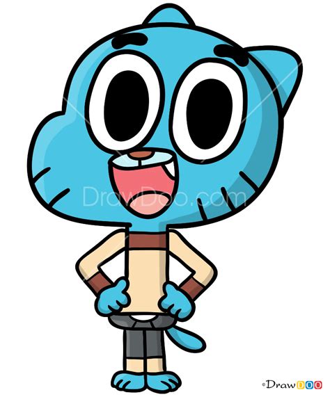 How To Draw Gumball Watterson Gumball