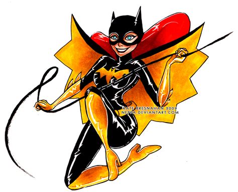 Dc Comics Pinup Batgirl By Katebrezzy On Deviantart