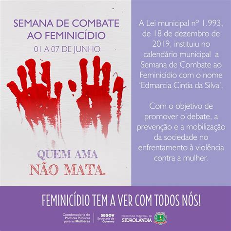 O Feminicidio Revela A Desumanização EducaBrilha