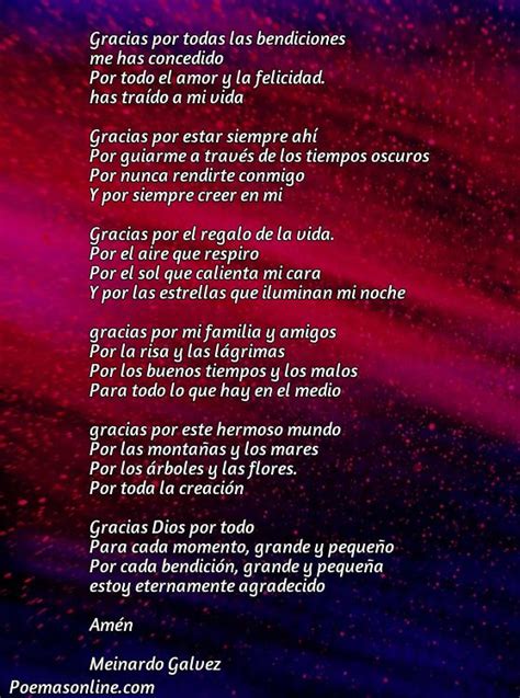 5 Poemas Para Dios De Agradecimiento Poemas Online