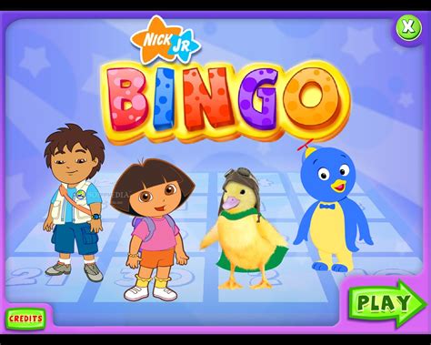 Nick Jr Bingo Nickelodeon Games Free Download Software