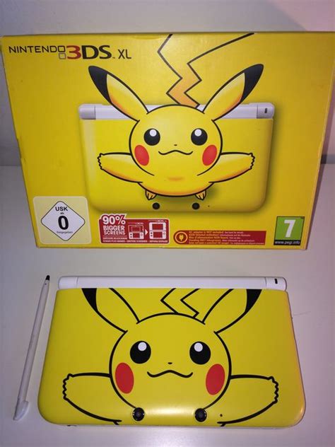 Nintendo 3ds Xl Yellow Pikachu Special Edition Boxed Catawiki