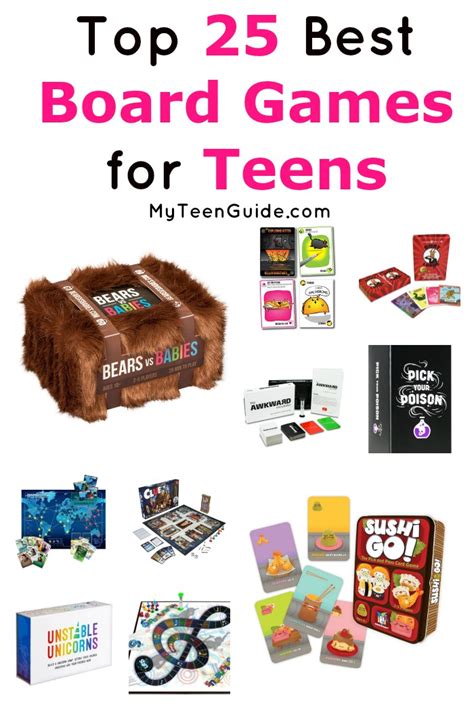 Top 25 Best Board Games For Teens My Teen Guide