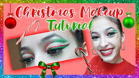 Christmas Holiday Makeup Tutorial Extremely Festive Youtube