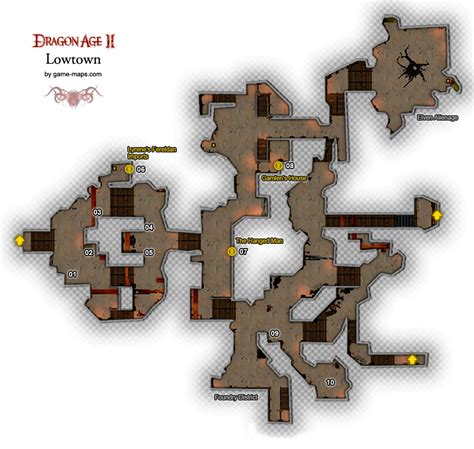 Dragon Age 2 Maps