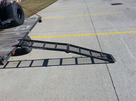 Measures 54.75 x 16 x 8 high, with an 8.7° incline. Ramp Storage on Trailer... - ATVConnection.com ATV ...