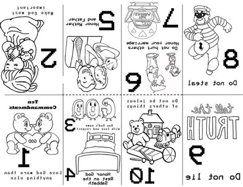 Ten commandments coloring pages at coloring book online. 10 Commandments Coloring Pages | Sekolah minggu, Sekolah ...