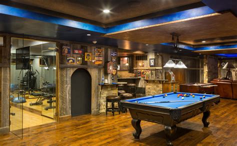 Consider it as the sky of your home. 15 Outstanding Rustic Basement Design