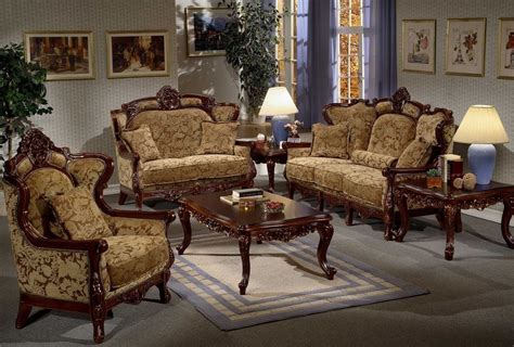Italian furniture designs are generally elegant and versatile. Italian Old Wooden Sofa Set | TheBestWoodFurniture.com