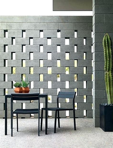 33 Unbelievable Wall Designs You Never Seen Before | Breeze block wall