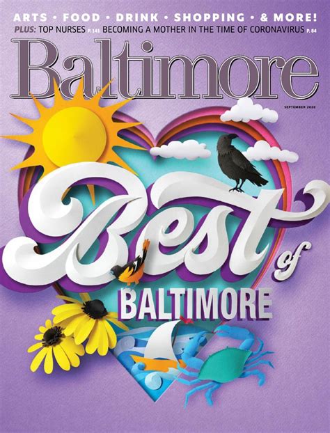 Baltimore Magazine September 2020 Magazine Get Your Digital Subscription