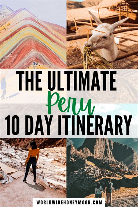 How To Spend 10 Days In Peru Latin America Travel Peru Travel Guide