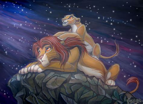 Simba And Kiara By Omegalioness On Deviantart