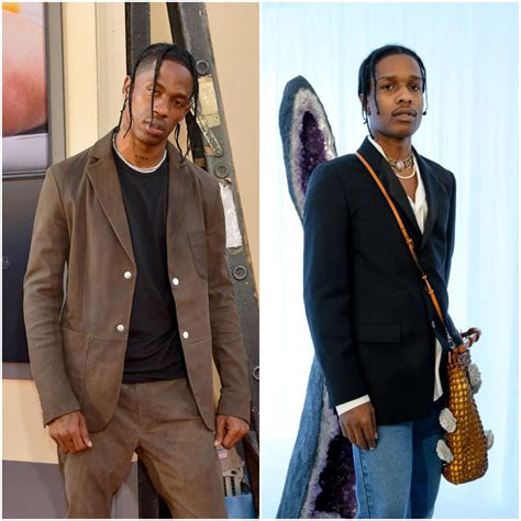Travis Scott And Asap Rocky Beef Hyder Examated