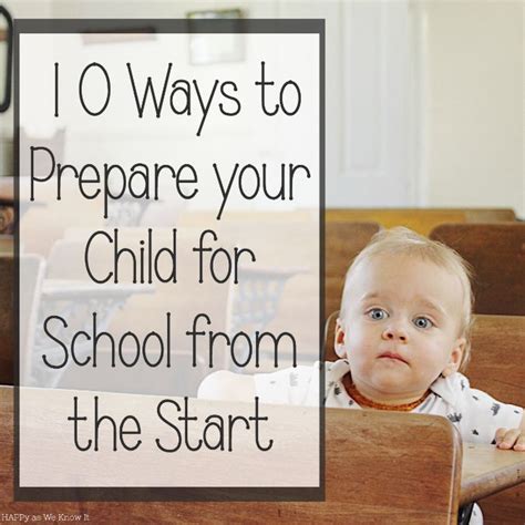 How To Prepare Your Child For School From The Start Teaching Toddlers