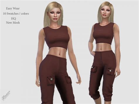 The Sims Resource Easy Wear By Pizazz • Sims 4 Downloads