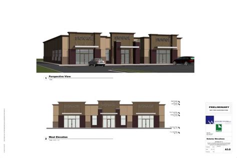 Strip Mall Design For Small Grocery Store