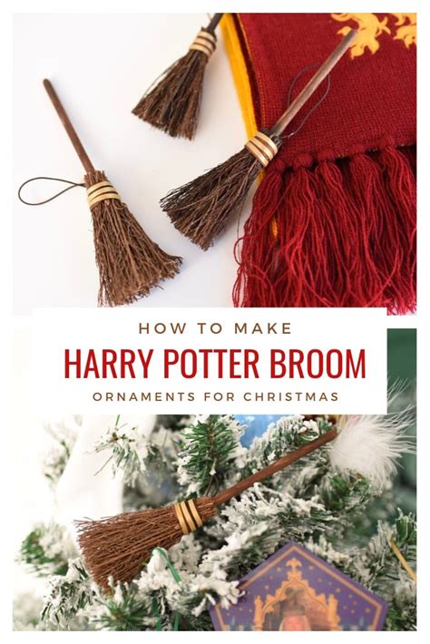 How To Make Adorable Diy Harry Potter Broom Ornaments