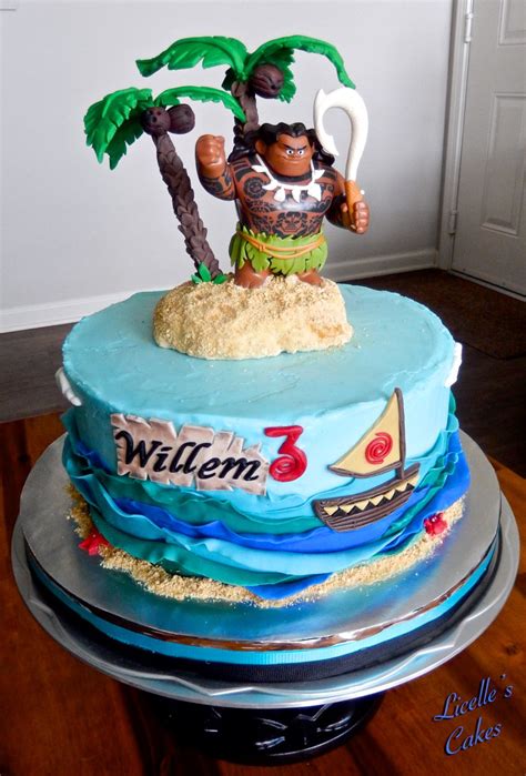 Woman receives 'marijuana' birthday cake after request for 'moana' theme is misunderstood. Maui From Disney's Moana Movie Cake - CakeCentral.com