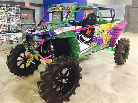 Check Out This Extremely Custom Monster Polaris Rzr Nothing Stock Here