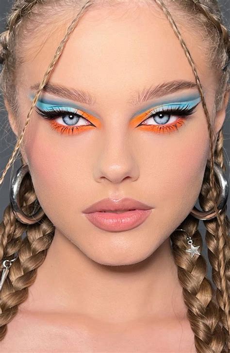 Creative Eyeshadow Looks That Are Wearable Light Bright Blue