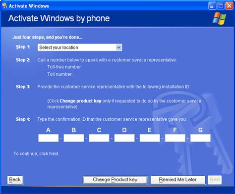 How To Change Windows Xp Product Key After Install Password Recovery