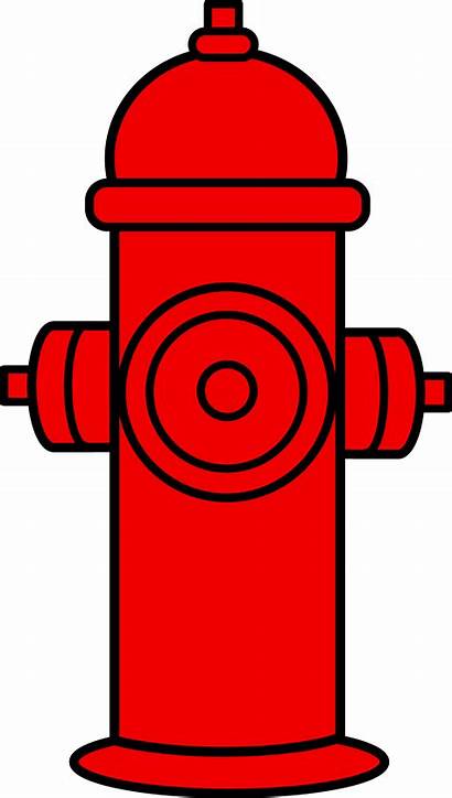 Hydrant Fire Clip Clipart Drawing Firefighter Cliparts
