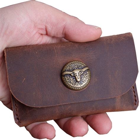 Vistaprint offers a wide range of business cards cases: Handmade Genuine Leather Men Business Credit Card Holder Wallet Designer Porte Carte Case for ...