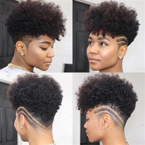 Mohawk Hairstyles For Black Women With Natural Hair