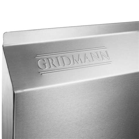 12 In Gridmann Nsf Stainless Steel 18 Single Bowl Commercial Kitchen