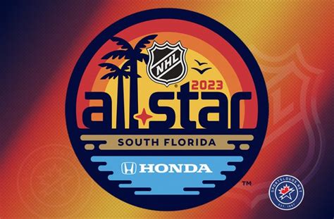 2023 Nhl All Star Game Logo Celebrates Floridas Famous Sunsets