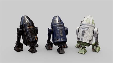 Star Wars R4 Astromech Droids Buy Royalty Free 3d Model By Robear