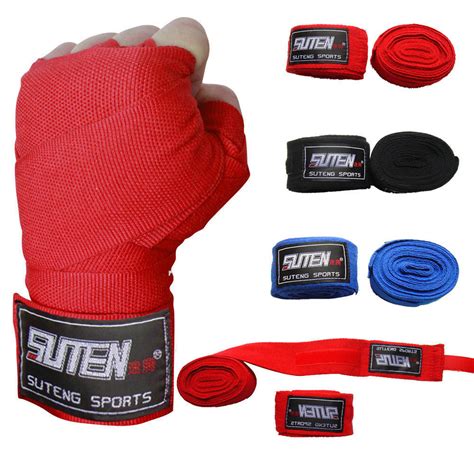 Hand Wraps Boxing Muay Thai Mma Inner Gloves Bag Cotton Training Youth