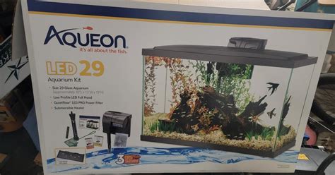 Aqueon Led 29 Gallon Aquarium Kit And Accessories For 100 In Cedar Hill
