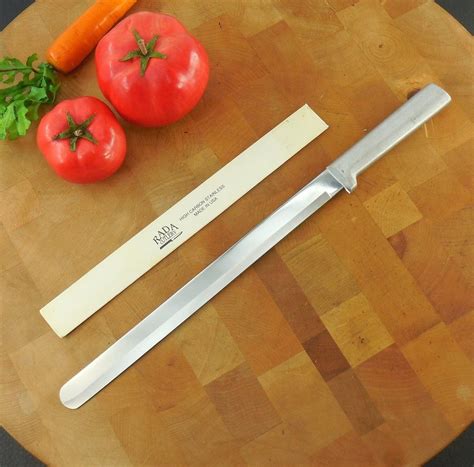 Rada Unused Nos Bread Slicing Knife Usa High Carbon Stainless 9