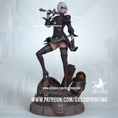 3d File 2b Yorha Nier Automata Sfw And Nsfw 🎲・3d Printable Model To Download・cults