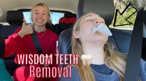 Getting Her Wisdom Teeth Removed Priceless Twin Reaction Youtube