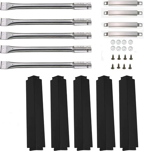 Grill Repair Kit Grill Burner Crossover Tube Heat Plate Replacement