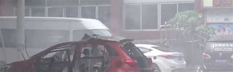 Watch This Explosion Of Charging An Electric Car Captured On Video