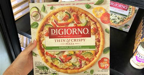 Digiorno Thin And Crispy Pizzas Only 148 Each At Walmart