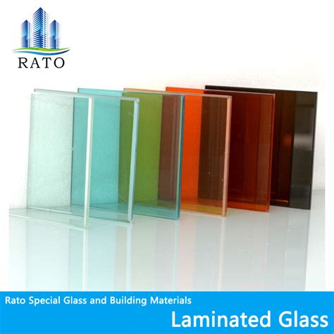 Laminated Building Glass Tinted Laminated Glass Color Coated Laminated Glass For Window And