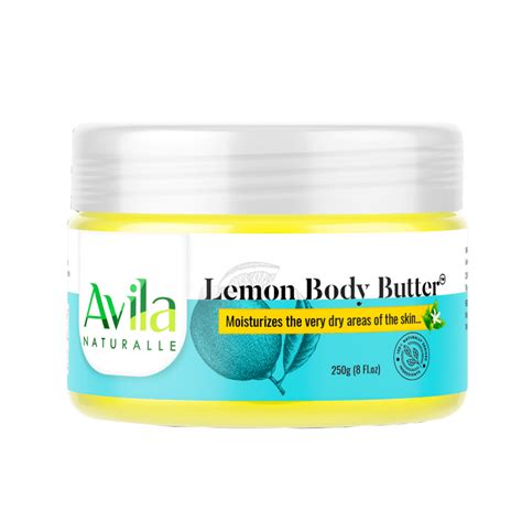 Lemon Body Butter 250g Avila Naturalle Skincare