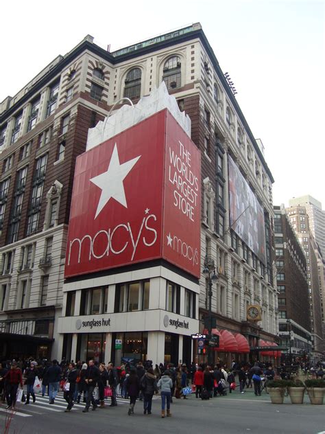 The Original Macys Department Store At Herald Square In New York City