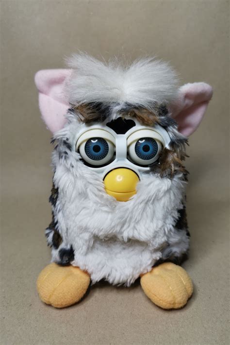 Vintage Cute Furby Leopard With Blue Eyes By Tiger Electronics Ebay