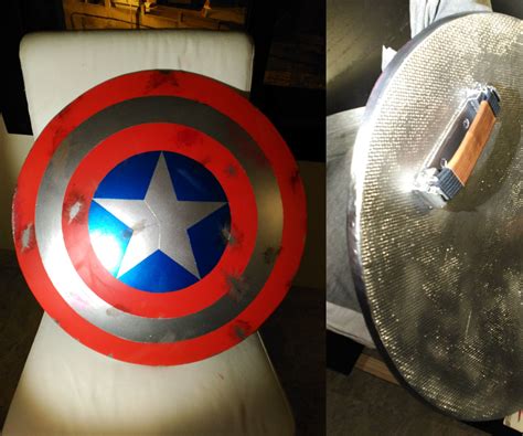 Captain America Eva Foam Shield 10 Steps With Pictures Instructables