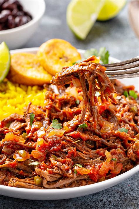 Slow Cooker Ropa Vieja Easy And Authentic Cuban Recipe Cuban