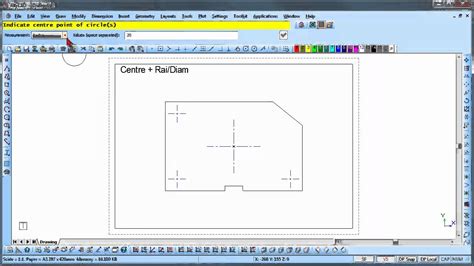 Allycad Software The Circle Functions Youtube