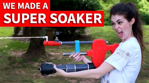 diy super soaker vs store bought and how we made it youtube