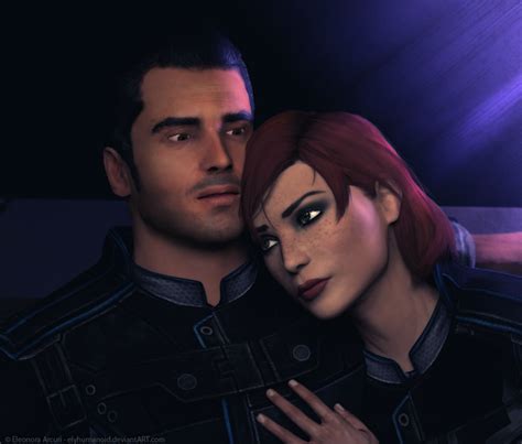 Kaidan And Jane By Hellenys On Deviantart Mass Effect Romance Mass